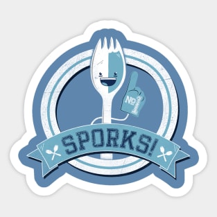 SPORKS! Sticker